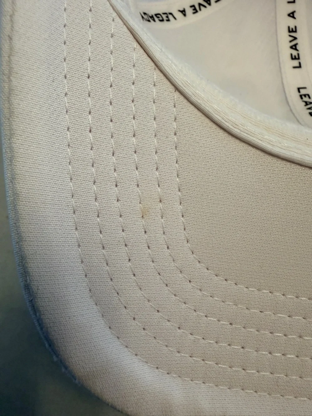 UNRL Mid-Pro Men’s Snapback‎ Cap White Vented Adjustable Blank Front Logo Back